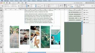 InDesign CS6  Travailler avec les blocs [upl. by Eelimaj]