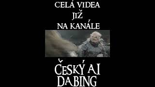 Pán prstenů ai dabing 45 shorts lordoftherings lotr funny [upl. by Nnairet]