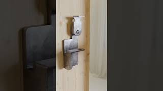 Automatic latch lock compilation door lock creative idea 5 shorts [upl. by Nievelt334]