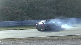 Crashes and incidents Circuit Zandvoort  Trackdays testing and VrijRijden Winter 2018 [upl. by Yrrah949]