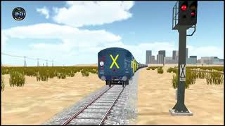 WDM3 ke sath super fast express train journey 1254 [upl. by Asilem]