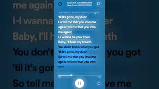 again by noah Cyrus again noahcyrus music song lyrics musiclyrics spotify [upl. by Ailiec269]