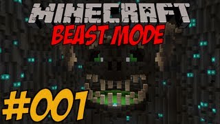 BEAST MODE  Minecraft PvP 001 [upl. by Rolland]