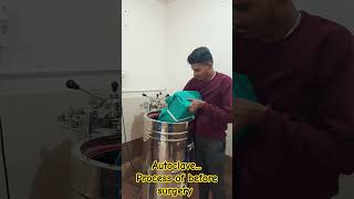 Autoclave Process going before surgeryhospital [upl. by Anauq]