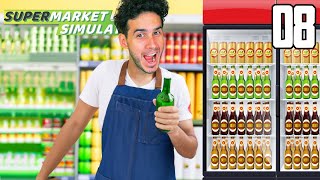 NUEVA LICENCIA DE BEBIDAS EN EL SUPERMERCADO  SUPERMARKET SIMULATOR 8 [upl. by Nanaj888]