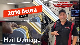 Hail Damage Repair in San Angelo Tx How To Glue Pulling Out Hail Damage Paintless Dent Repair Dings [upl. by Haidabez649]