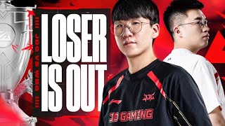 LOSER IS OUT  WBG VS JDG  LPL SPRING PLAYOFFS 2024  CAEDREL [upl. by Atikel]