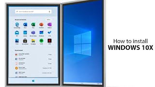 How To Install Windows 10X [upl. by Tehc]