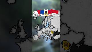 faultWhat if countries starting with the letter M were bigger europe map geography viralvideo [upl. by Adnocahs352]