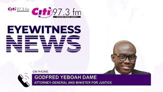 AttorneyGeneral Godfred Dame speaks on Ghanas delayed payment of 134m judgment debt  EWN [upl. by Nediarb]