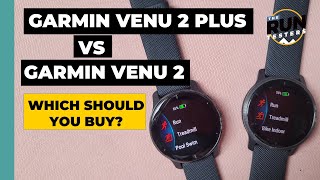 Garmin Venu 2 Plus vs Venu 2 Garmin smartwatches run tested [upl. by Sesilu1]