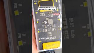 Unboxing the Stunning Power Bank That Shows Its Circuit yourtechdok [upl. by Odnomor]