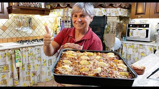 Pasta ncasciata al forno alla Siciliana intavernaconlucia [upl. by Festa]