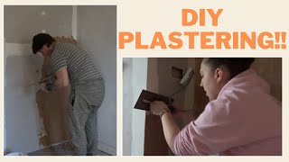 DID WE DO IT FIRST TIME PLASTERING  Master Bedroom Renovation [upl. by Eremehc436]