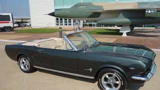 1965 Ford Mustang Convertible Classic [upl. by Nahtal575]