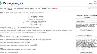 A Juggling Letters  Codeforces Round 666 Div 2  HashMap  Strings [upl. by Lindie]