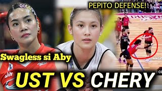 UST vs CHERY TIGGO Fullgame Highlights♥️💛🇵🇭 Pinahirapan ang CHERY TIGGO [upl. by Nirot]