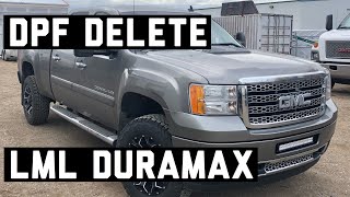 How to DPF delete on LML Duramax and remove DEF tank [upl. by Igig]