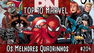 Top 10 Melhores quadrinhos da Marvel Comics  Pipoca e Nanquim 204 [upl. by Nolad]