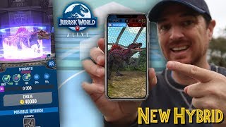 JWA Spinonyx Arrives with Jurassic World Alive ver 17 [upl. by Olracnaig611]