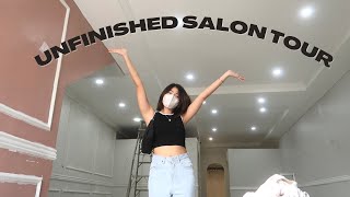 UNIFINISHED SALON TOUR  RUN ERRANDS WITH ME  Aulie Secerio [upl. by Nilahs281]