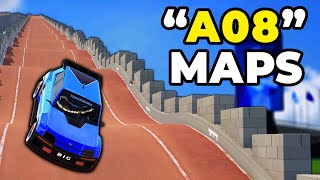 I played a Tournament on quotA08quot Maps in Trackmania [upl. by Ettenowtna]