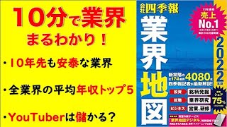 【就活、転職に必携】2022年度版、最新の四季報業界地図を10分で解説 [upl. by Haret]