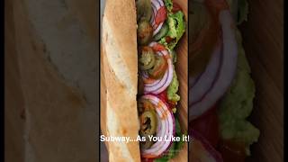 Homemade Subway  Vegetarian [upl. by Ranchod]