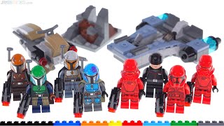 LEGO Star Wars Mandalorian amp Sith Trooper Battle packs reviewed 75266  75267 [upl. by Gibeon]