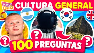 ¿Cuánto Sabes 🤓 100 Preguntas de Cultura general 🌎🧠  Play Quiz de Cultura  Preguntas y Respuestas [upl. by Suzette]