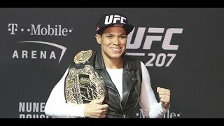 Amanda Nunes What Did She Say to Ronda Rousey After the Fight UFC 207 Post [upl. by Mignonne317]