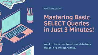 Access SQL Essentials Mastering Basic SELECT Queries in 3 Minutes sqltraining microsoftaccess [upl. by Delano230]