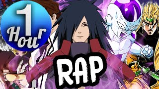 SHONEN JUMP VILLAINS RAP CYPHER  RUSTAGE 1 Hour [upl. by Labanna15]