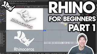 Getting Started with Rhino Part 1  BEGINNERS START HERE [upl. by Yenal126]