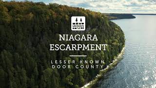 Niagara Escarpment in Door County Wisconsin  Lesser Known Door County [upl. by Pelaga867]