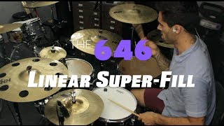 Linear SuperFill The 646  Drum Lesson with Adam Tuminaro [upl. by Ehcor]