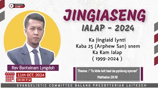 JINGIASENG IALAP 2024 I 11th OCTOBER 2024 I 0630 PM [upl. by Ennaear]