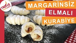 Margarinsiz Yumuşacık Elmalı Kurabiye Tarifi  Kurabiye Tarifleri  Nefis Yemek Tarifleri [upl. by Jeanelle]