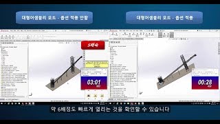 SOLIDWORKS 성능 개선 옵션 및 설계 Tips [upl. by Yttig]