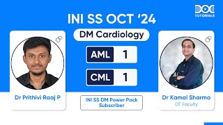 INI SS DM Cardiology Dr Prithivi Raaj CML  1 amp AML  1  Success Story with Dr Kamal Sharma [upl. by Eey]