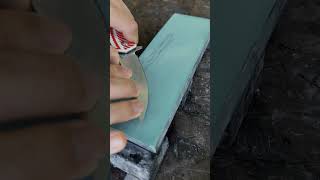 Sharpening to achieve hair splitting with the RUI “Phantom”fyp knife knifesharpening ray [upl. by Camilia]