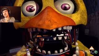 Every JackSepticEye FNAF Jump Scare [upl. by Elyod]