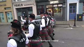 Drumquin Pipe Band  Mullinagoagh Purple Star Parade In Dromore 2024  4K [upl. by Sacha628]