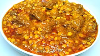 ছোলা বুটের ডালে মাংস রান্না  গরুর মাংস রান্না  Buter Dal Mangsho Ranna  Beef Recipe  Beef Curry [upl. by Asher561]