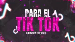 Para El TikTok  Lolo OG Axel Caram  DJSnows x Cesar B [upl. by Enitsuga]