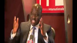 ITV de GUILLAUME SORO par ALAIN FOKA pour RFI [upl. by Hake345]