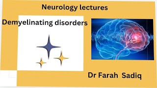 final yr neuro lectures  multiple sclerosis pathophysiology  clinical features [upl. by Ahsenauq]