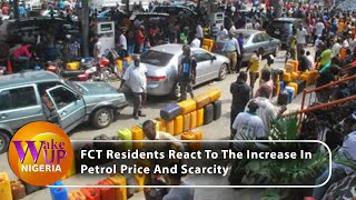 FCT Residents React To The Increase In Petrol Price And Scarcity  Newspaper Review [upl. by Cirdahc]