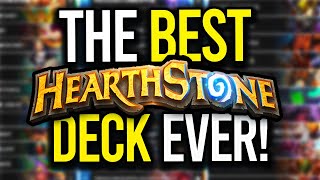 The Best Hearthstone Deck of All Time [upl. by Eiramlehcar]