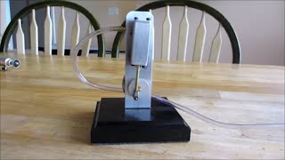 DIY Double Acting Steam Engine AKA Wobbler or Oscillating Engine [upl. by Harimas]